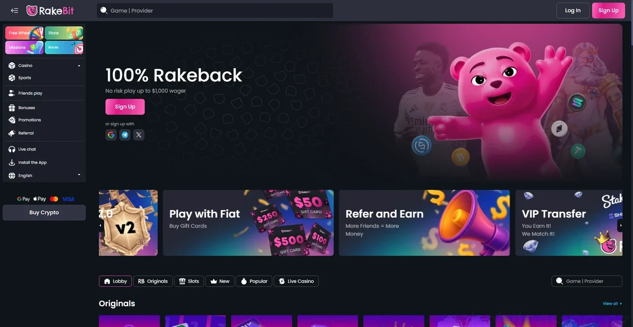 Rakebit Casino Casino